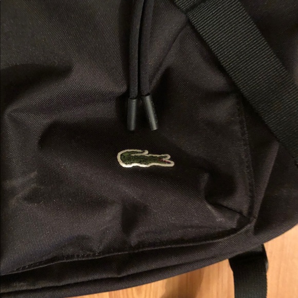 Lacoste Black Backpack - Picture 2 of 4